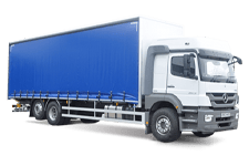 Minibus Hire Hertfordshire - 26 Tonne Curtain Side Truck - Truck hire Hertfordshire